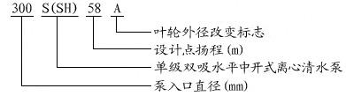 S、SH型單級(jí)雙吸泵